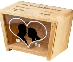 Gravierte Spardose - Eheleben