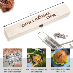 Grillbrandeisen - Grillkönig Opa