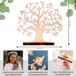 Großer Geldbaum - Geldgeschenk zur Kommunion