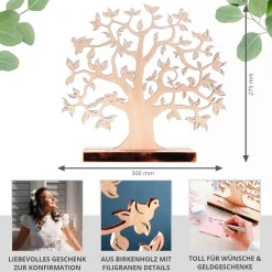 Großer Geldbaum - Geldgeschenk zur Konfirmation