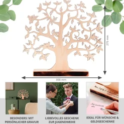 Großer Geldbaum - Geldgeschenk zur Jugendweihe