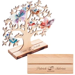 Großer Geldbaum - Geldgeschenk zur Hochzeit