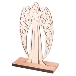 Großer Geldengel aus Holz - Geschenkverpackung