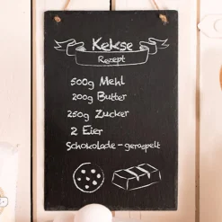 Große Schiefertafel zum Selbstgestalten