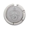 Handtaschenhalter mit Krone und Initialen Gravur