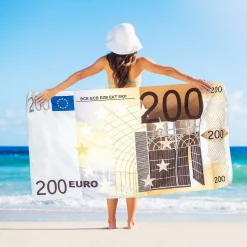 Handtuch 200 Euro Schein