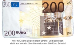 Handtuch 200 Euro Schein