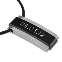 Herren Kette mit Anhänger - Halskette mit Gravur