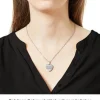 Herzanhänger Silber graviert mit Kette - Lieblingsmama