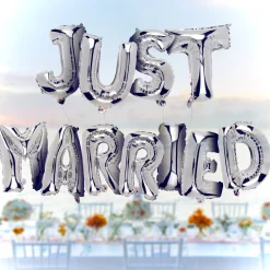 Hochzeitsballons - Just Married