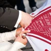 Hochzeitslaken Wortherz - zum Ausschneiden