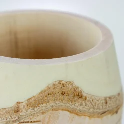 Holz Bierkrug mit Gravur - Bester Papa - Personalisiert