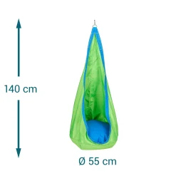 2in1 Hängehöhle und Schaukel für Kinder