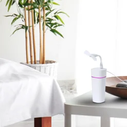 2in1 Luftbefeuchter mit Ventilator und LED Leuchte