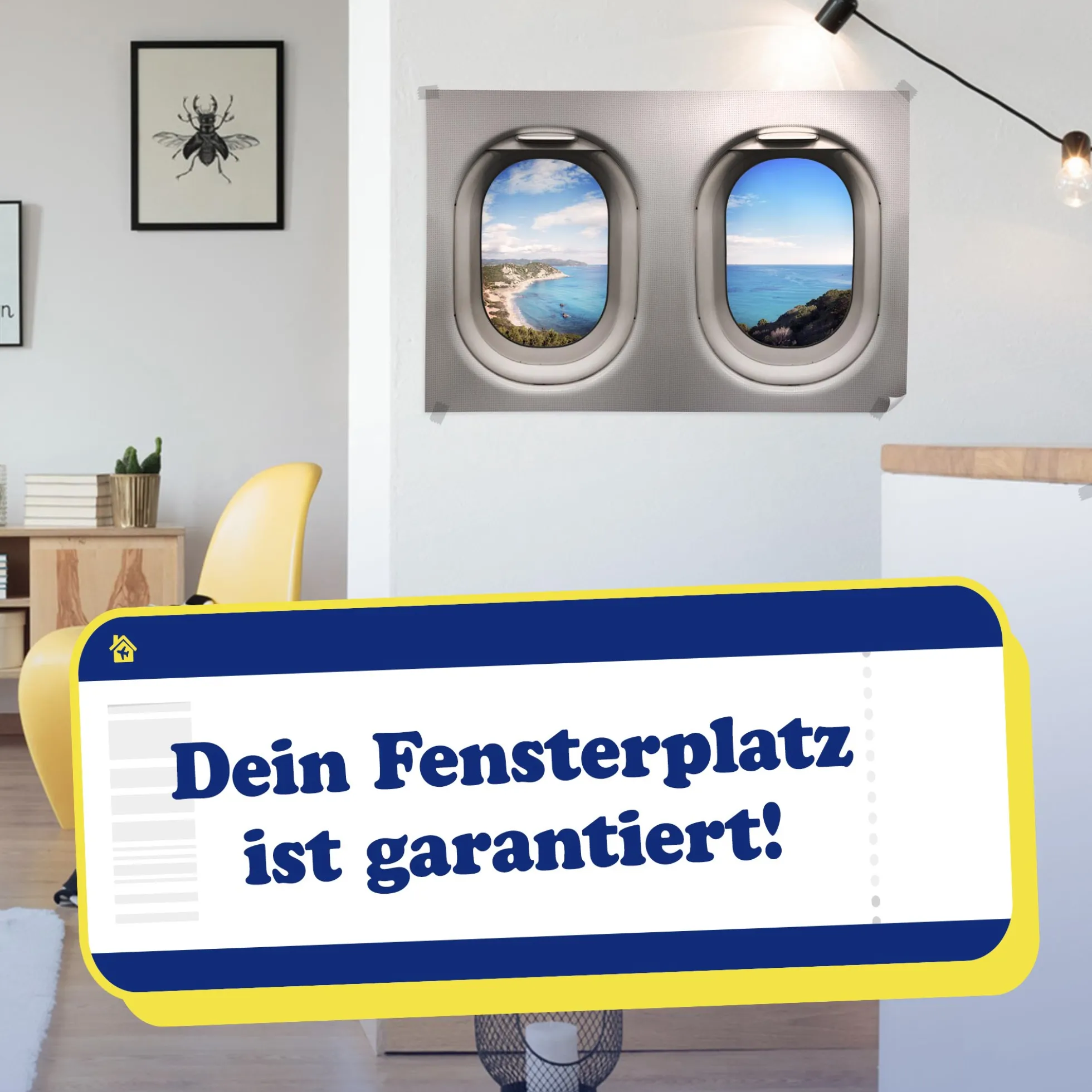 Intensiver Flug-Reisetag für Zuhause - Pandemie Special