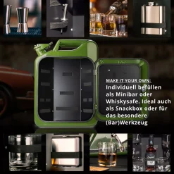 Kanisterbar - grüne Mini Bar
