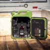 Kanisterbar mit 8-teiligem Zubehör - grüne Mini Bar