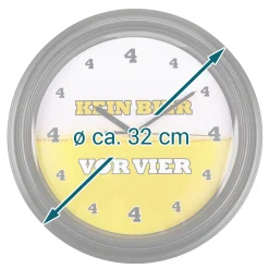 Kein Bier vor Vier - Wanduhr