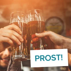 Kein Bier vor Vier - Wanduhr