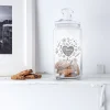 Keksdose mit Gravur - Blumenherz Mama