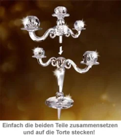 Kerzenständer für Kuchen und Torte
