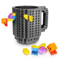 Klemmbaustein-Becher – Trinkbecher mit Noppen für Bausteine