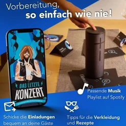 Krimidinner Zuhause - Das letzte Konzert