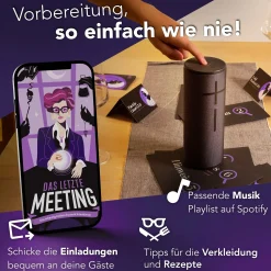 Krimidinner Zuhause - Das letzte Meeting