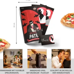 Krimidinner Zuhause - Der letzte Pate