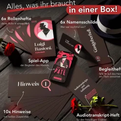 Krimidinner Zuhause - Der letzte Pate