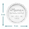 Kristall mit Gravur für Mama