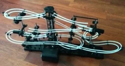 Kugelbahn mit Looping - Nachtleuchtende Edition