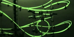 Kugelbahn mit Looping - Nachtleuchtende Edition