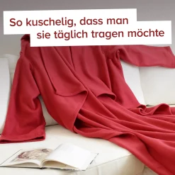 Kuscheldecke mit Ärmeln