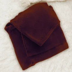 Kuscheldecke mit Ärmeln - Braun