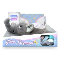 Kuscheltier Elefant inkl. Sternenhimmel