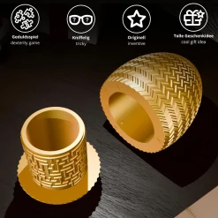 Labyrinthbox Ei – Geschenkverpackung für Geld & Gutscheine - Gold