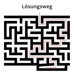 Labyrinthbox Ei – Geschenkverpackung für Geld & Gutscheine - Farbverlauf