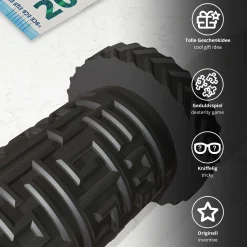 Labyrinthbox Röhre – Kniffelige Geschenkverpackung für Geld & Gutscheine - Schwarz