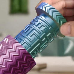 Labyrinthbox Röhre – Kniffelige Geschenkverpackung für Geld & Gutscheine - Farbverlauf