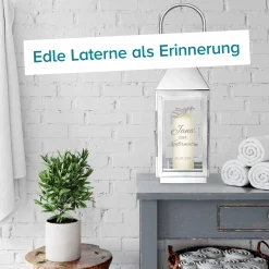 Laterne zur Konfirmation - Taube