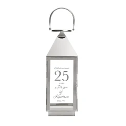 Laterne zur Silberhochzeit