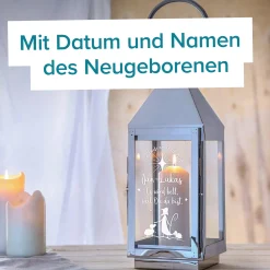 Laterne zur Taufe - Hirte