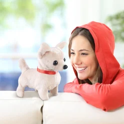 Laufendes Kuscheltier Chihuahua mit Soundeffekt