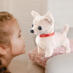 Laufendes Kuscheltier Chihuahua mit Soundeffekt
