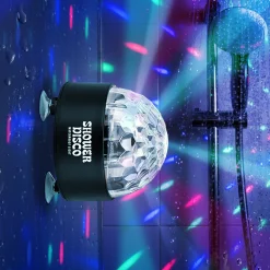 LED Discolicht - musikgesteuertes Duschlicht