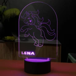 LED Einhorn - Dekolicht