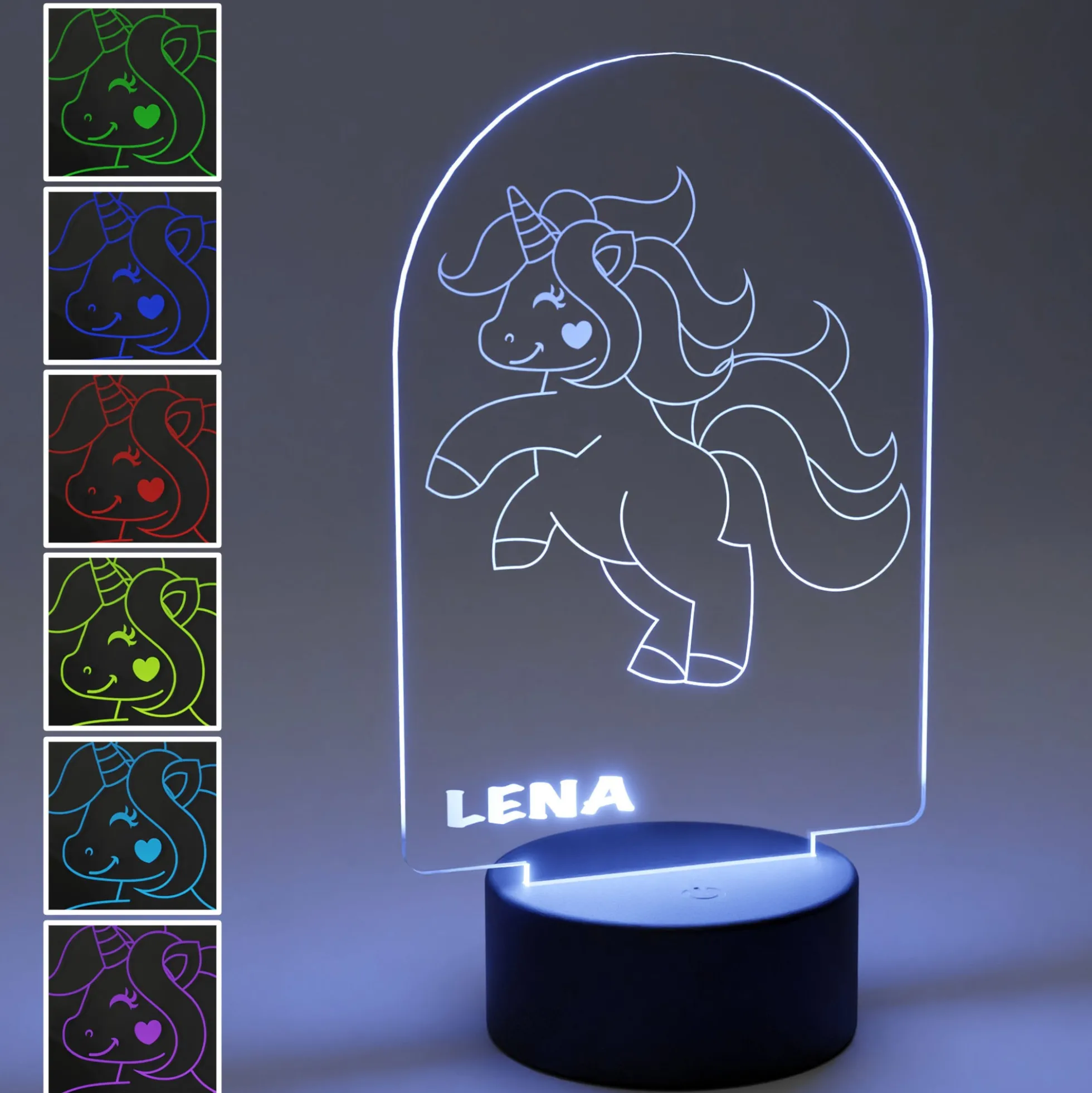 LED Einhorn - Dekolicht