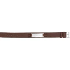 Lederarmband braun - Name