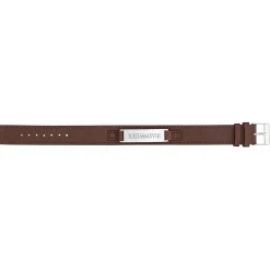 Lederarmband braun - Römische Zahlen